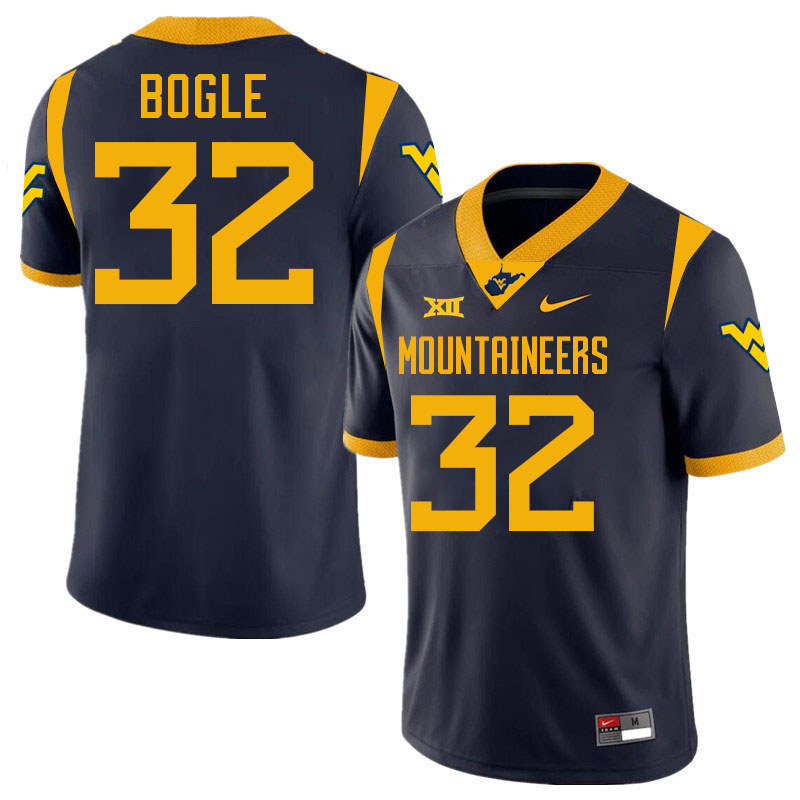 Ben Bogle WVU Jersey,West Virginia Mountaineers #32 Ben Bogle Jersey Youth College-Navy